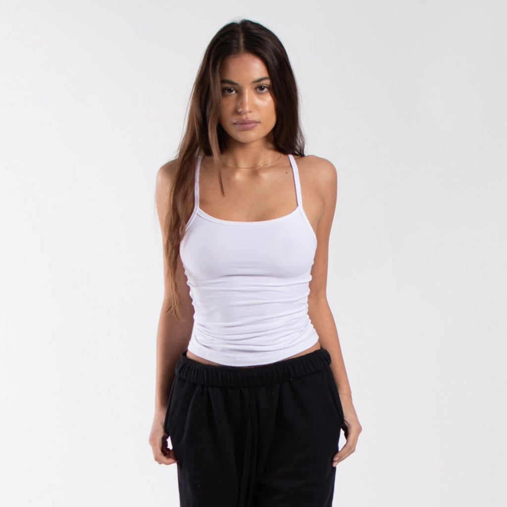 Cropped Tank Top — Basic Essential